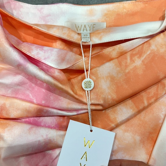 WAYF multi color Two Piece Spaghetti strap and mini skirt - Picture 6 of 8